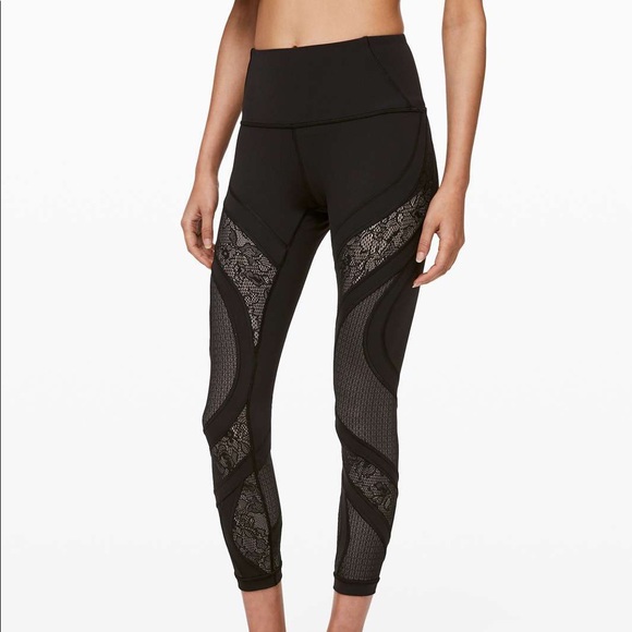 lululemon athletica Pants - NWT Wunder under tight 25” lace